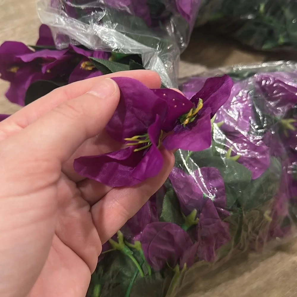 Purple Artificial Floral Arrangement